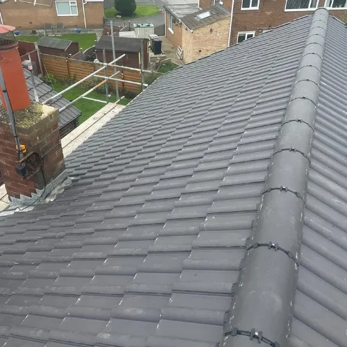 Recent roof project completed in York