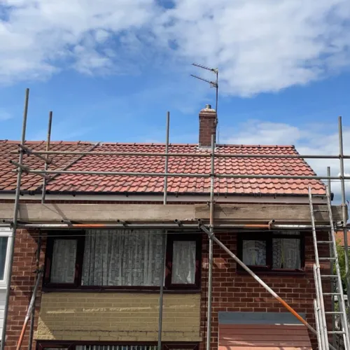 Recent roof project completed in York