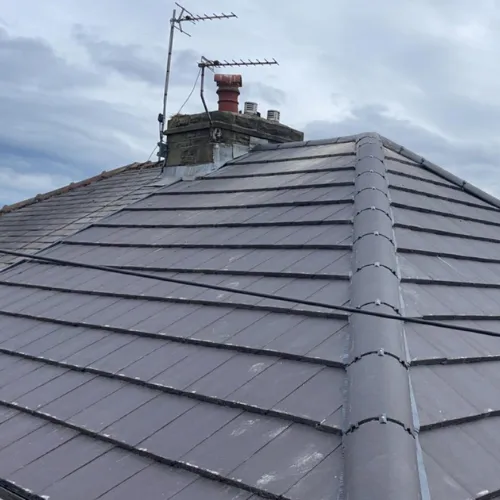 Recent roof project completed in York