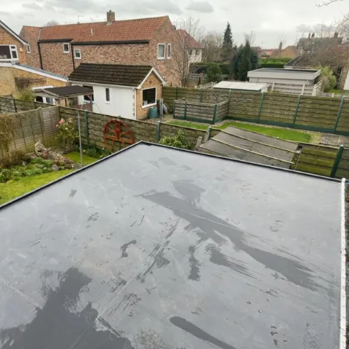 Recent roof project completed in York